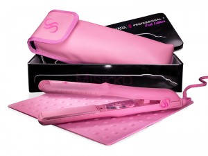 Hana Professional pink flat iron