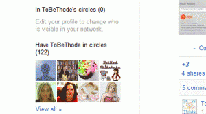 Google+ Circles
