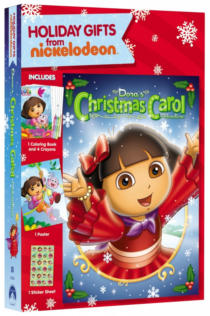 Holiday Giveaway! Dora the Explorer: Dora's Christmas Carol Holiday Gift Set - ToBeThode