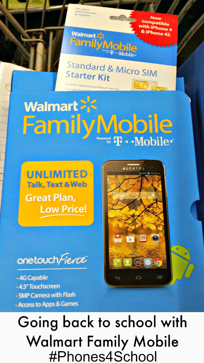 Walmart Family Mobile for Back to School #shop