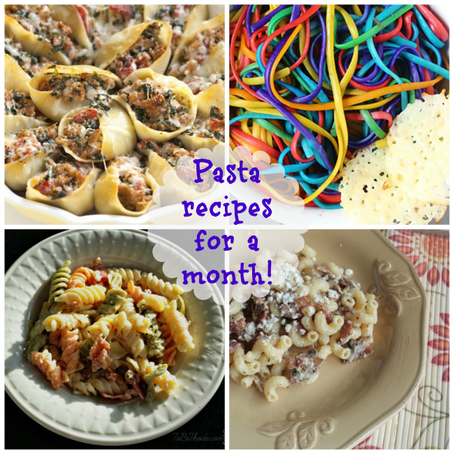 pasta for a month