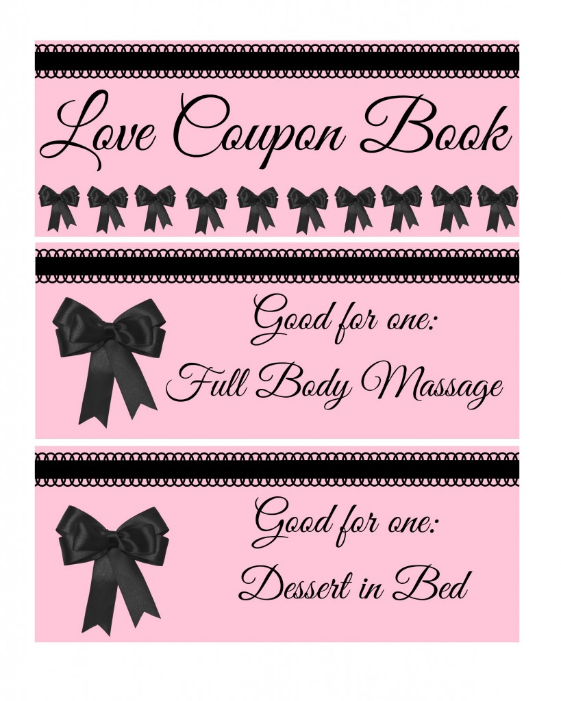 valentine coupon book 1