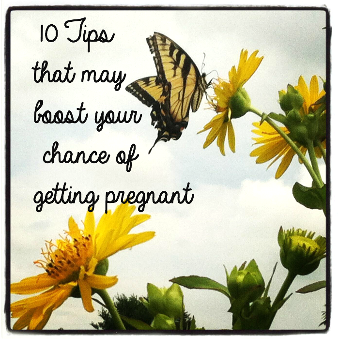 tips boost chance of getting pregnant