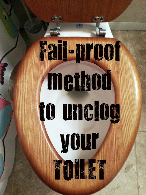 Clogged toilet problems? I have a solution! 
