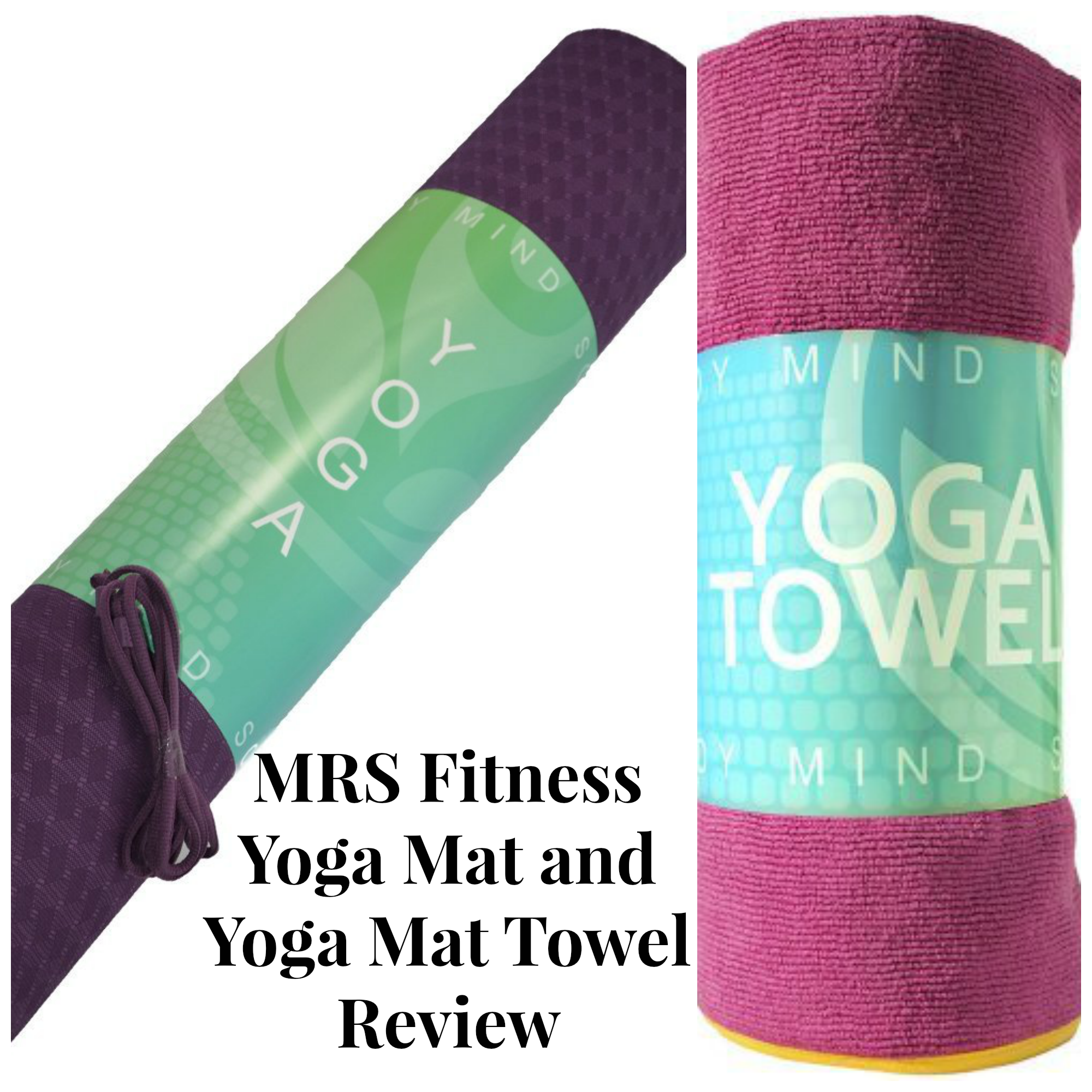 Holiday Review! MRS Fitness Yoga Mat and Yoga Mat Towel - ToBeThode