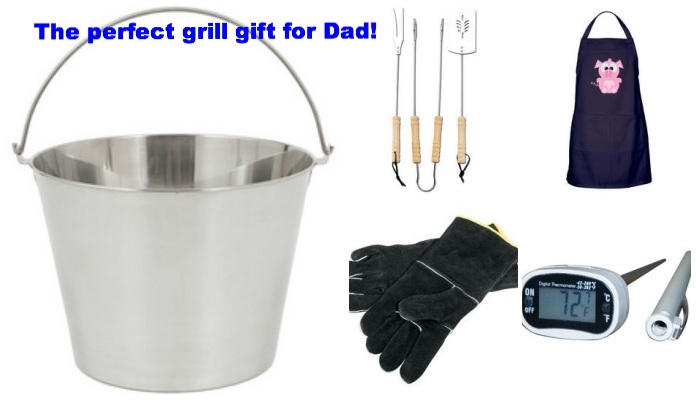 Put together a grill gift for Dad!