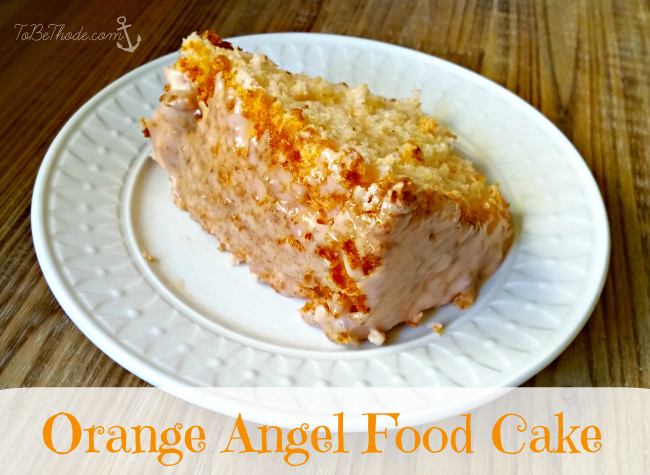 orange angel food cake