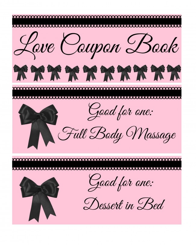 Valentines Day Love Coupon Book for adults - ToBeThode