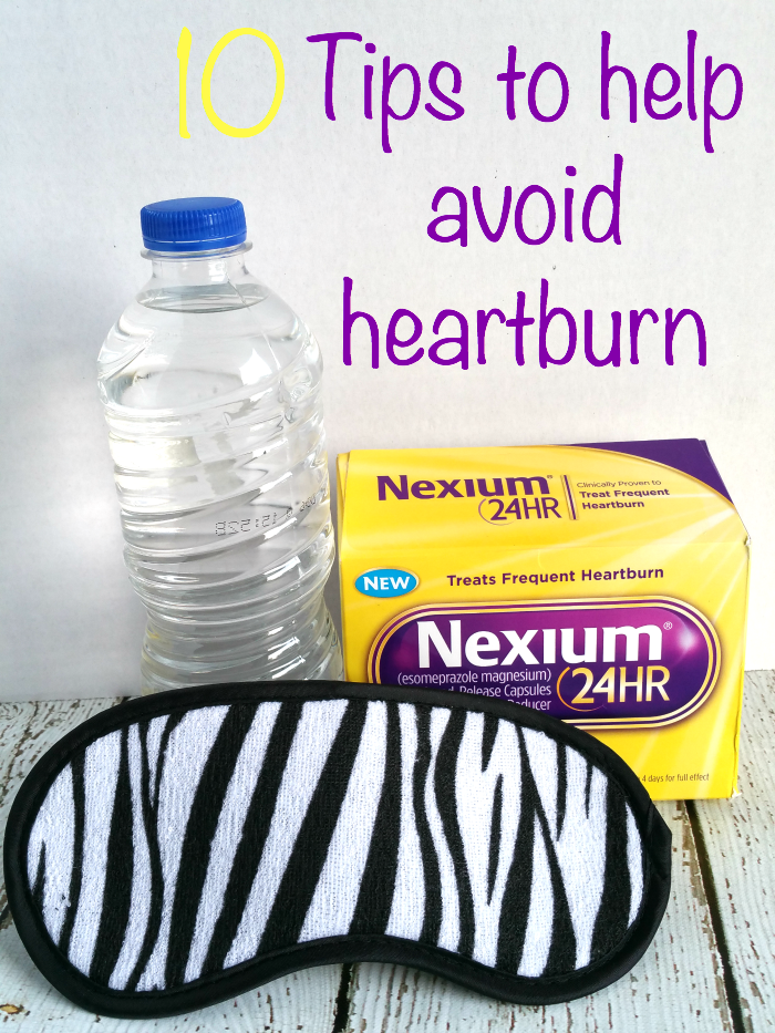 tips to help avoid heartburn