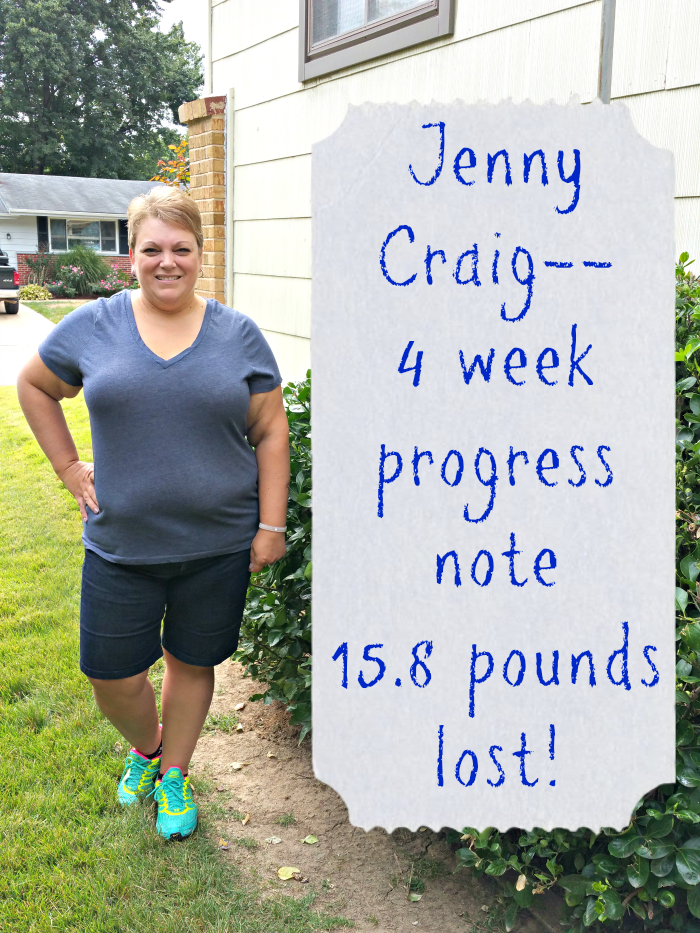 Jenny Craig 4 weeks
